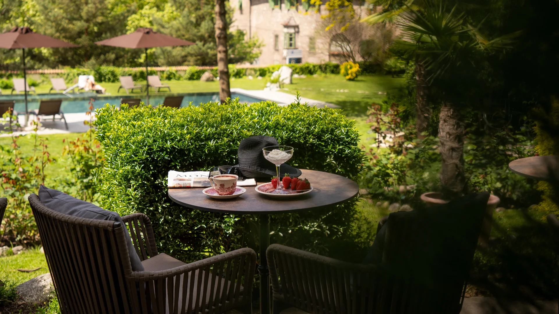 Urlaub im Castel Rundegg in Meran